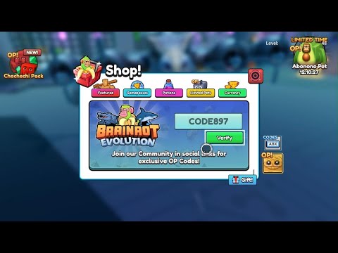Видео: Все коды в игре Бренрот эволюции