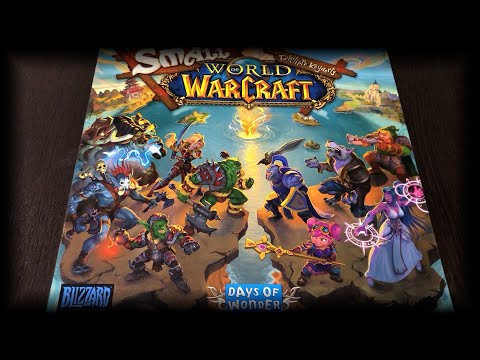 Видео: Настольная игра Small World of Warcraft