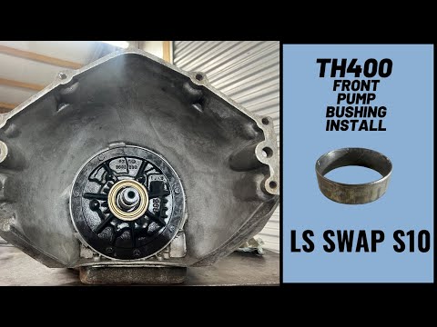 Видео: Установка втулки переднего насоса TH400 на LS Swapped S10