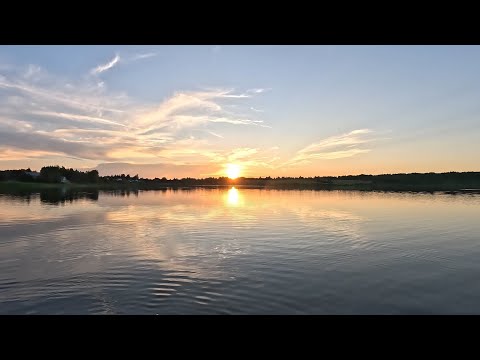 Видео: Прогулка на лодке Уфимка 260. Оз. Пениснарь. Закат🌞