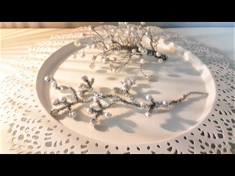 Видео: беру синельную проволоку и бусины - делаю ШИКАРНУЮ ВЕТОЧКУ