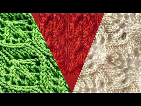 Видео: Вязание: 🔎21🔍 Схемы узоров спицами,  #11. Knitting: Knitting patterns, #11.