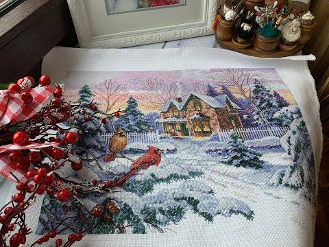 Видео: 305. ГОТОВАЯ РАБОТА Дименшенс «Зимние Воспоминания»