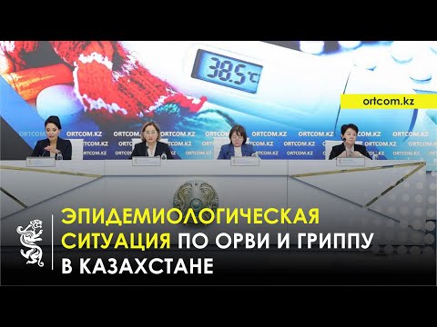 Видео: 12.11.2025 г.: Эпидемиологическая ситуация по ОРВИ и гриппу в Казахстане