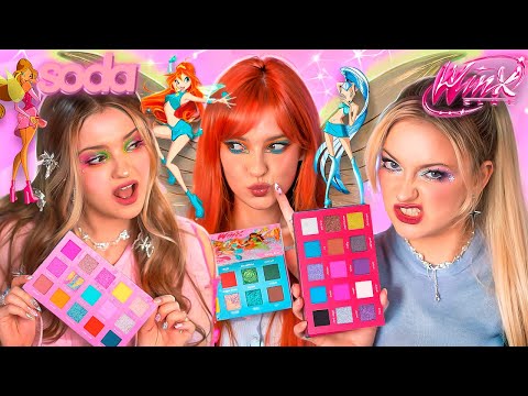 Видео: Крашусь в стиле SODA x WINX 🧚‍♀️ честный обзор ВСЕЙ КОЛЛЕКЦИИ косметики!