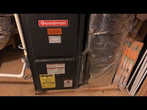 Видео: Замена двигателя вентилятора печи Goodman