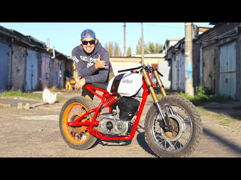 Видео: МОТОЦИКЛ ИЖ CAFE RACER - ЭТО ВООБЩЕ ЗАКОННО?