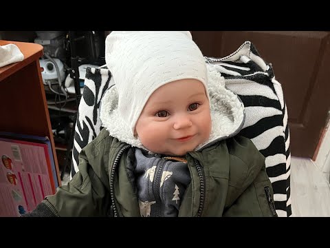 Видео: Влог с реборном Софией/ Небольшой шопинг🥰/наши покупки 🛍