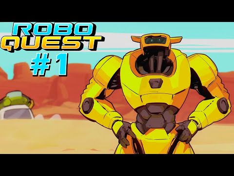 Видео: Крутой рогалик рекомендет высокую сложность // Roboquest #1