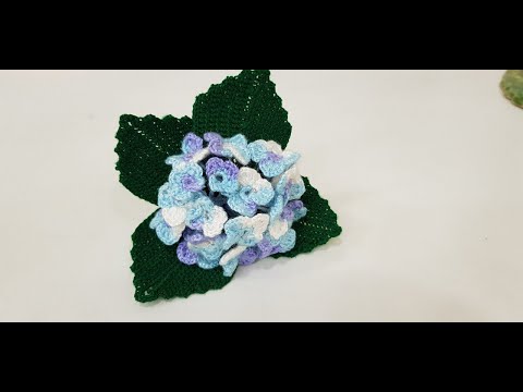 Видео: Вязание крючком Цветочек урок 2