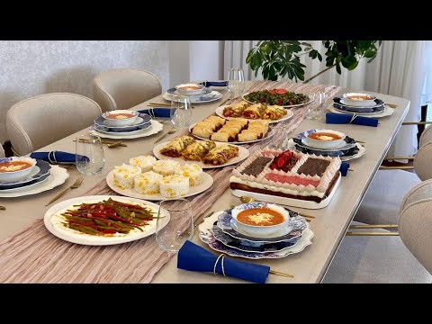 Видео: Доступный и гарантированно вкусный летний стол 🥗🍰 | 7 рецептов в одном видео | Меню для гостей