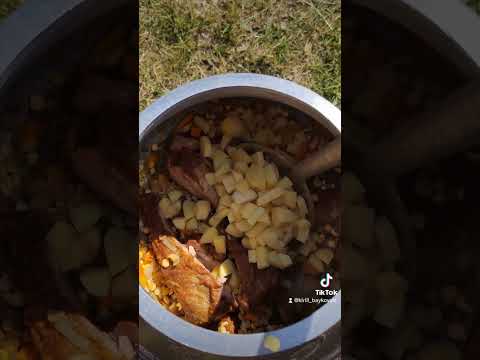 Видео: Гороховый суп в афганском казане