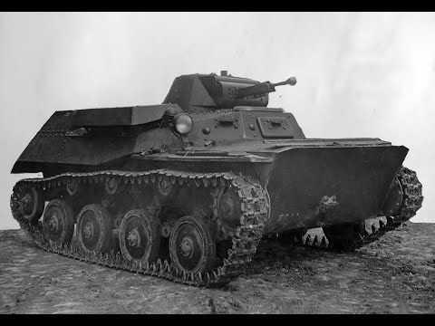 Видео: Т-37А, Т-38, Т-40. Советские плавающие танки. Вундерваффе Сталина?