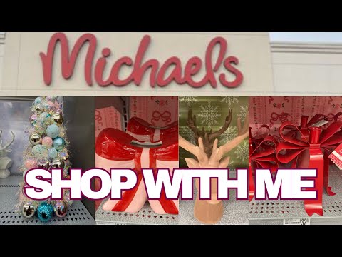 Видео: Магазин Майкла со мной | Рождественский декор и многое другое #michaels #рождество #шопинг #вирусный
