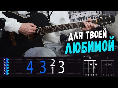 Видео: Твоей любимой на гитаре