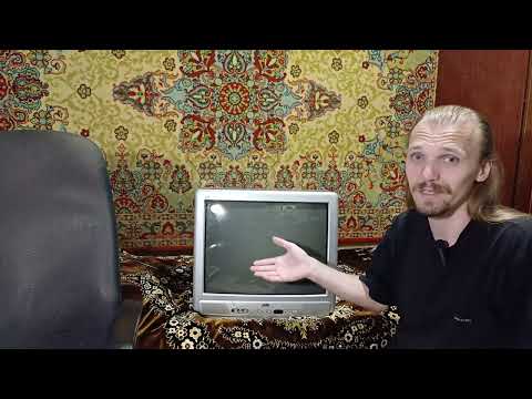 Видео: Купил кинескопный телевизор "JVC" в 2024 году.