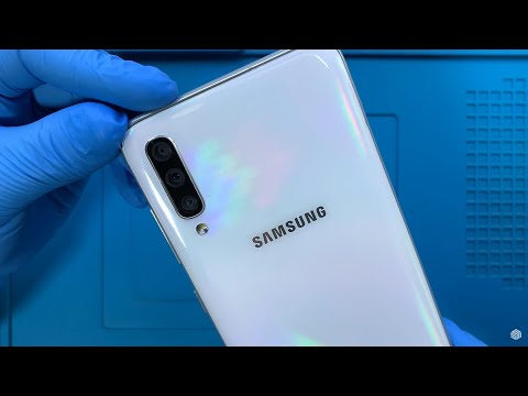 Видео: Замена экрана Samsung Galaxy A70