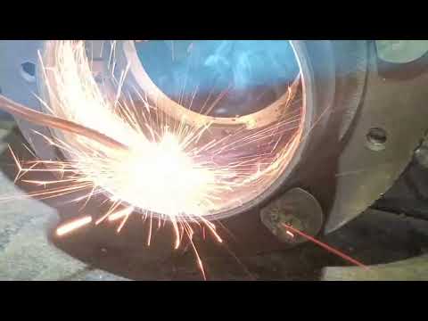 Видео: Навариваем медной проволокой посадочное место ступицы задней оси #уаз#хантер#