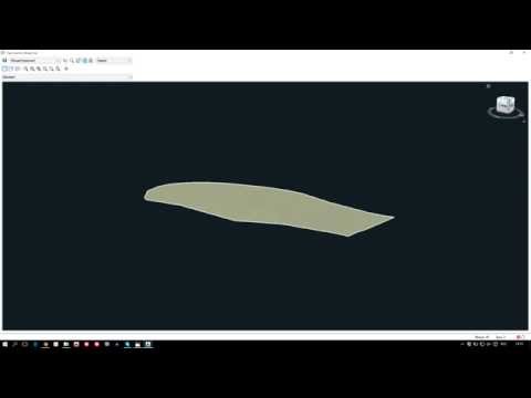 Видео: Создание поверхности в  AutoCad Сivil 3D