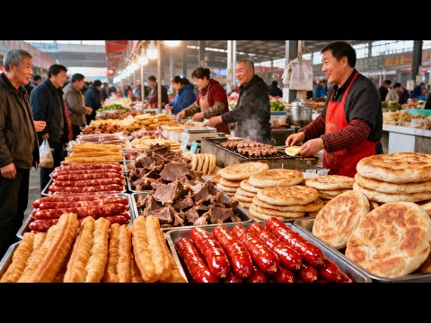 Видео: Неповторимые рынки провинции Хэнань (Китай) предлагают богатые кулинарные впечатления.