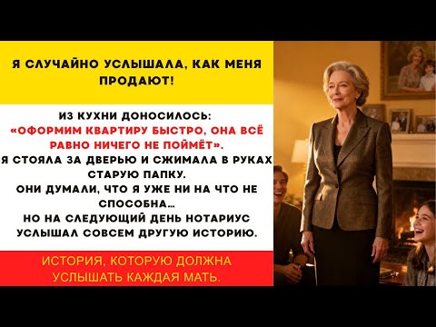 Видео: Я СЛУЧАЙНО УСЛЫШАЛА, КАК МЕНЯ ПРОДАЮТ! История изменившая все!