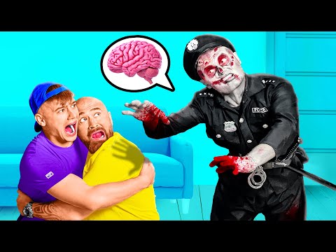 Видео: НАС ПРЕСЛЕДУЕТ ЗОМБИ ПОЛИЦЕЙСКИЙ!