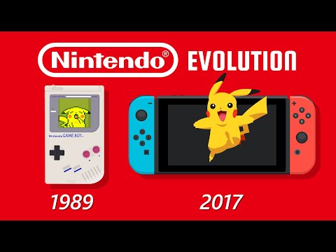 Видео: Эволюция портативных консолей Nintendo (анимация)