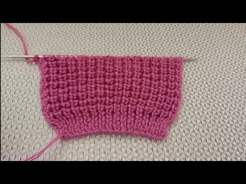 Видео: Красивый и простой рельефный узор спицами.