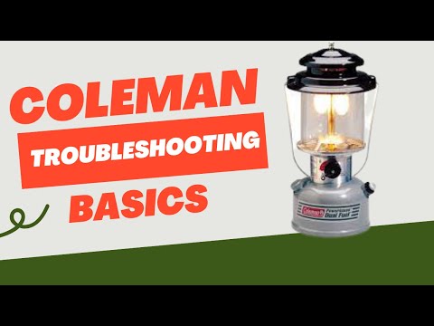 Видео: Основы устранения неполадок фонаря Coleman