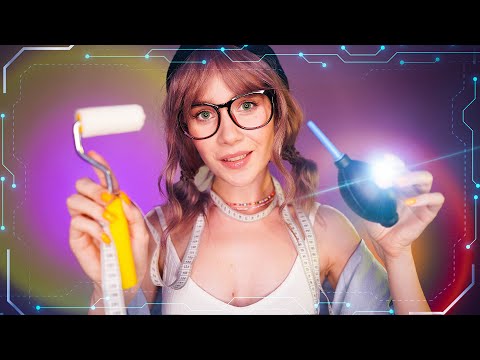 Видео: ❗️ АСМР СЛЕДУЙ МОИМ УКАЗАНИЯМ 😏 Осмотр, Проверка и Измерения asmr sleep fixing measuring