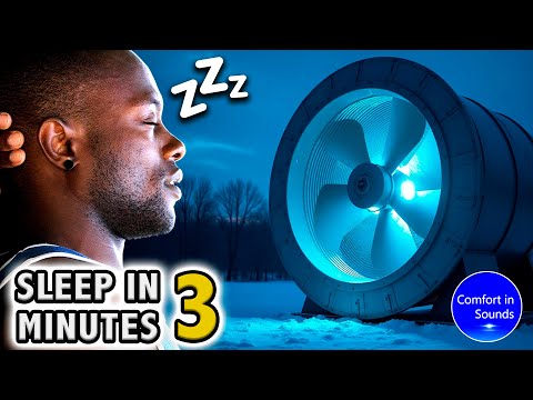 Видео: Расслабляющий белый шум с вентилятором для сна, учёбы и успокоения малыша | 10 часов сладких снов