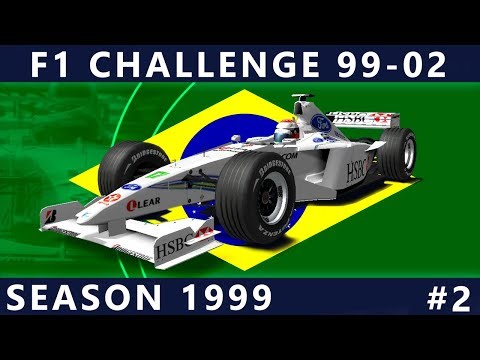 Видео: F1 Challenge 99-02 (#2) | БРАЗИЛИЯ
