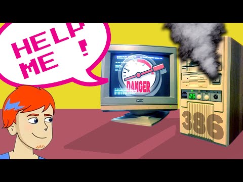 Видео: КАК 386 - 16 MHz потянет DOOM 2 на ультрах? Тест самого слабого и сильного 80386 SX и DX