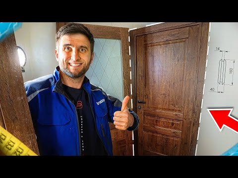 Видео: Как установить межкомнатную дверь? ⭕Инструкция от самостройщика