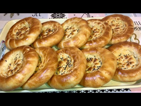 Видео: Таджикский лепёшка очень вкусно