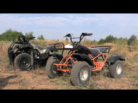 Видео: ATV Механик или китайский квадрик. Покатушки, сравнение с TUNGUS 250.