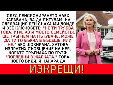 Видео: НЕ ТИ ТРЯБВА ТОВА" КАЗА СНАХА МИ И ВЗЕ КАРАВАНА МИ. АЗ КАЗАХ, "ВИЖ В ЖАБКАТА...