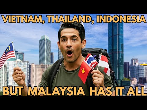 Видео: Я путешествовал по Вьетнаму, Таиланду, Индонезии, но Малайзия потрясла меня тем, что все три стра...