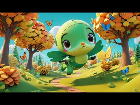 Видео: Полёт на воздушном шаре с Пенни Банни | Детская песня | Французский детский стишок | Детские песни