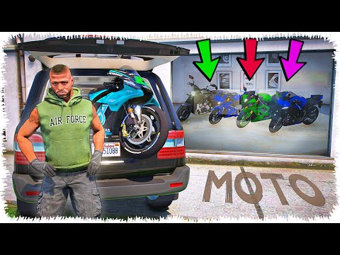 Видео: Джонни автосалонына ұрланған мотоцикл әкелді (GTA V)