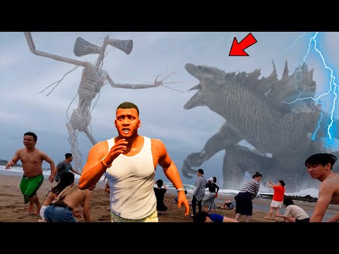 Видео: СИРЕНА БАС vs ГОДЗИЛЛА ТӨБЕЛЕСІП ҚАЛАНЫ ҚЫЙРАТТЫ (GTA V)