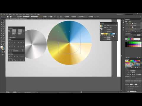 Видео: Градиенты, обводки и кисти в иллюстраторе