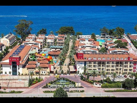 Видео: Crystal Aura Beach Resort & Spa 5*, Кемер, Турция