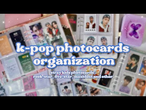 Видео: binder organization | коллекция карт феликса + неформат | stray kids collection [29.12.2023]