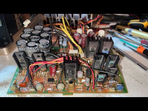Видео: Luxman M-05. Ремонт. Профилактика! Часть 2
