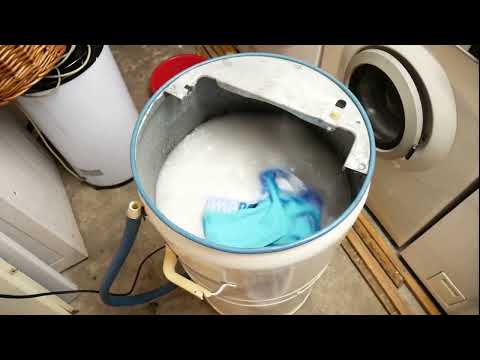 Видео: звук старой стиральной машины, звук для сна