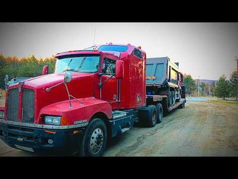 Видео: Чита - Таксимо. Часть 1. kenworth t600