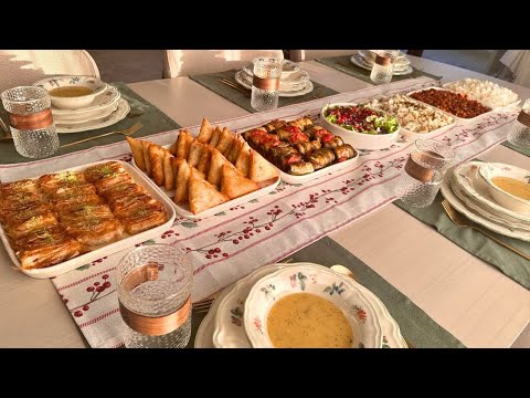 Видео: Полноценный ужин из 6 блюд | Праздник для ваших гостей!
