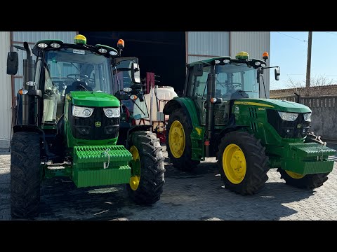 Видео: Обзор і порівняння тракторів🚜 Джон Дір￼ 6125М