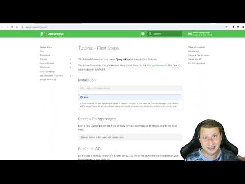 Видео: Django Ninja cайт для клуба  | Михаил Омельченко